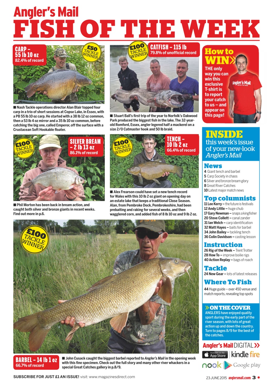 Anglers Mail Preview Pages
