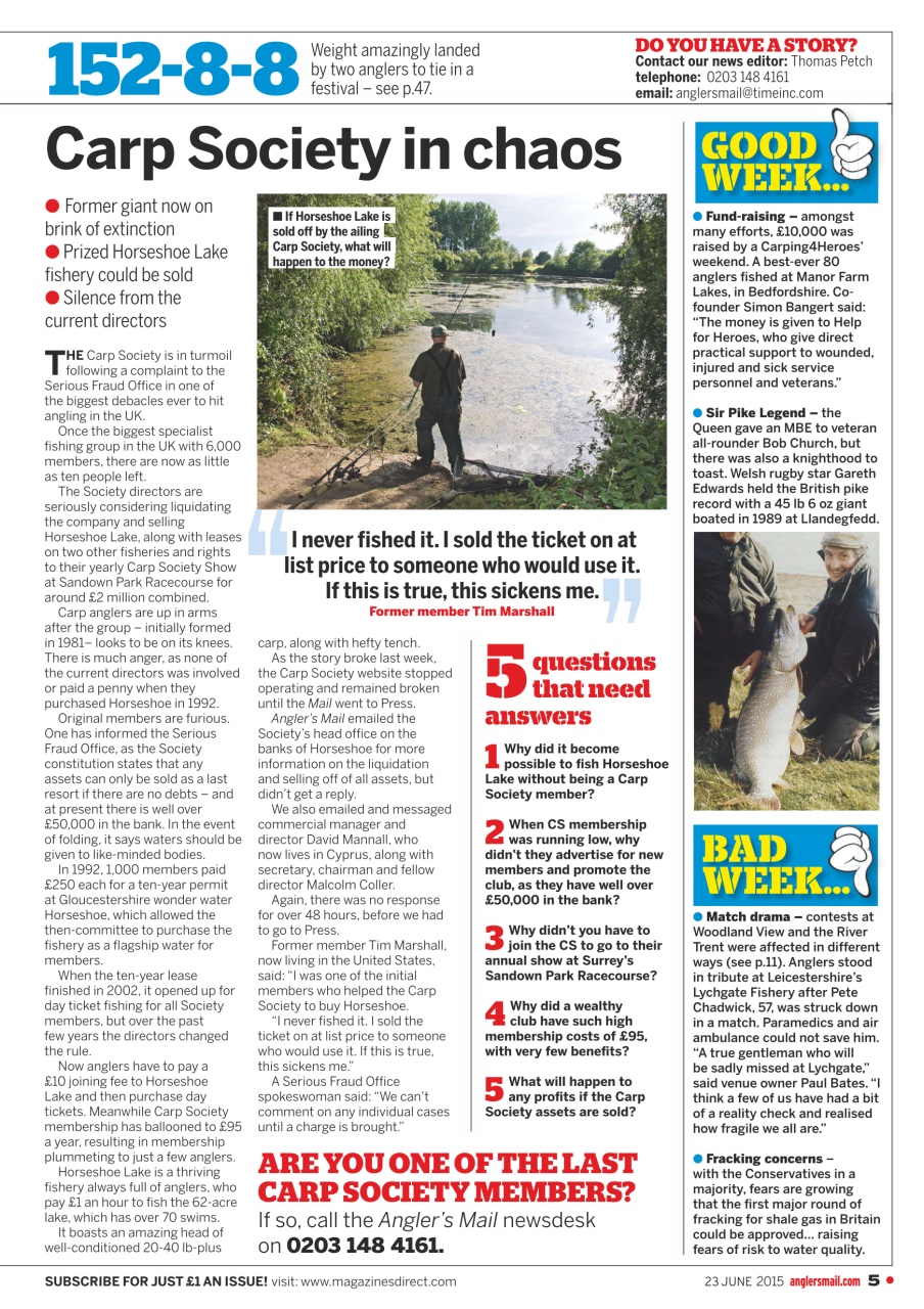 Anglers Mail Preview Pages