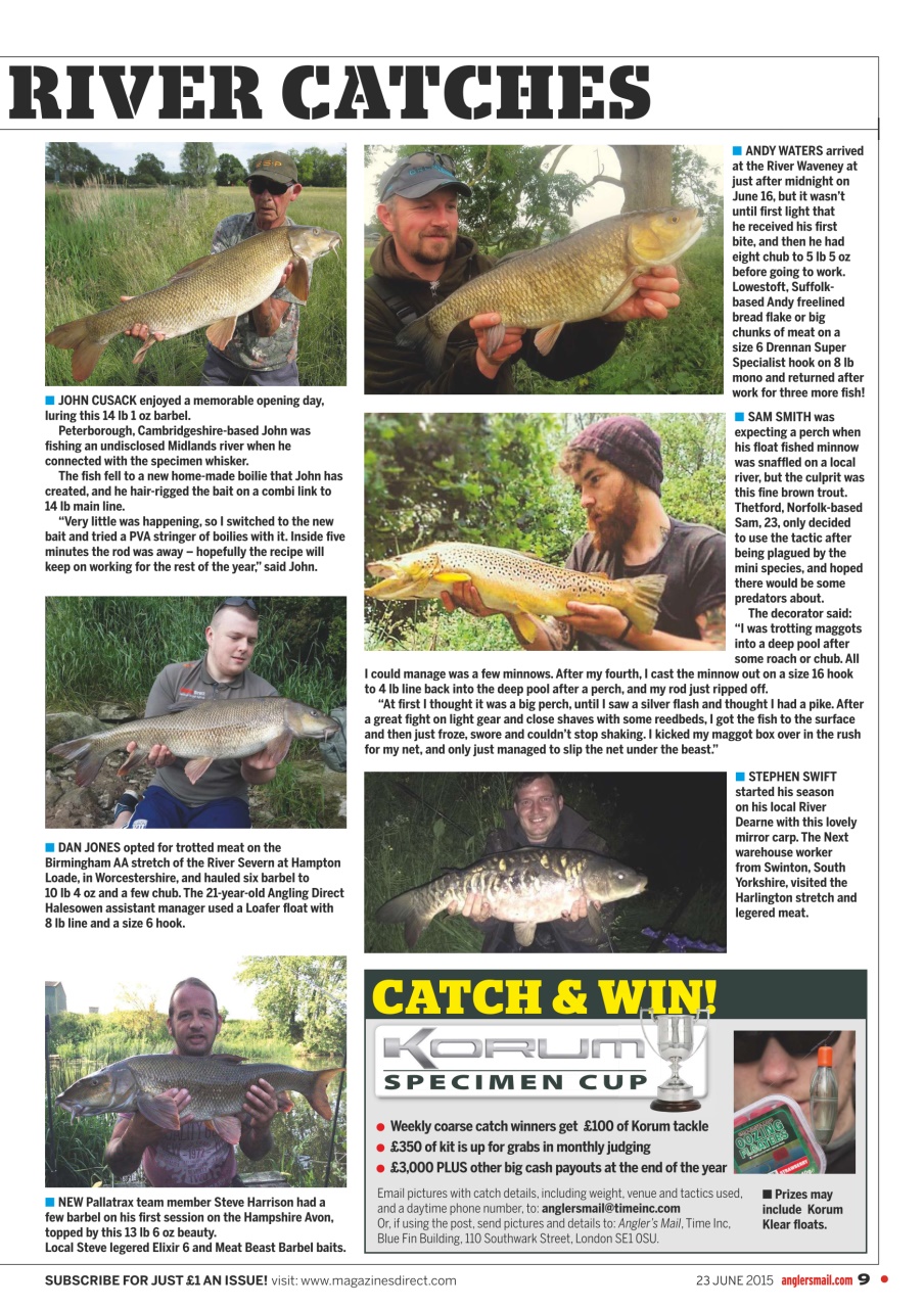 Anglers Mail Preview Pages