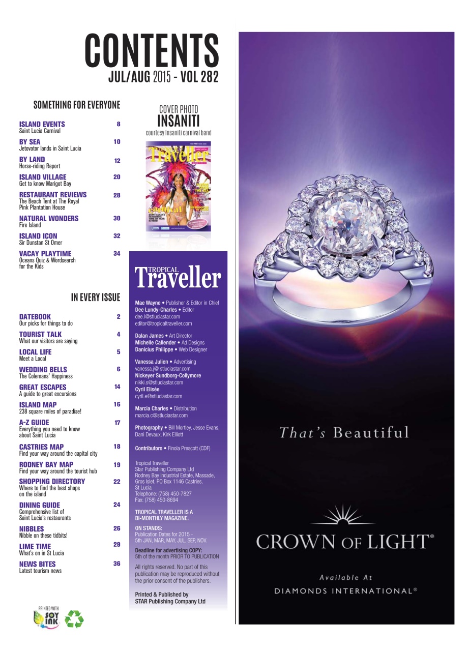 Tropical Traveller Preview Pages