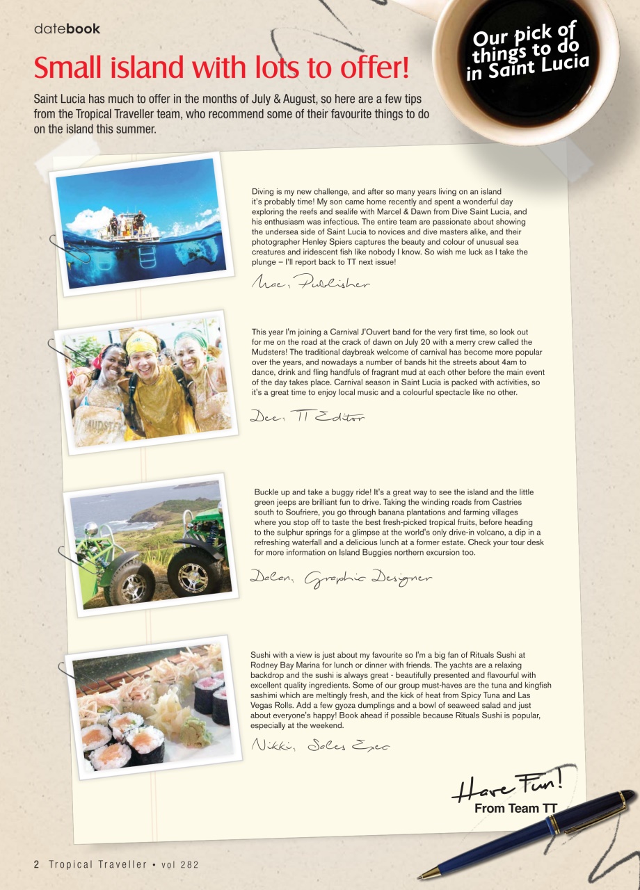 Tropical Traveller Preview Pages