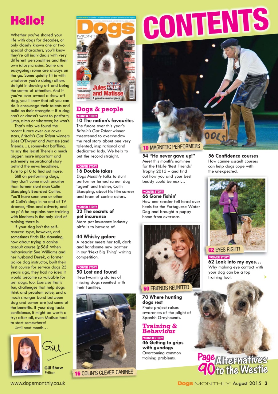 Dogs Monthly Preview Pages