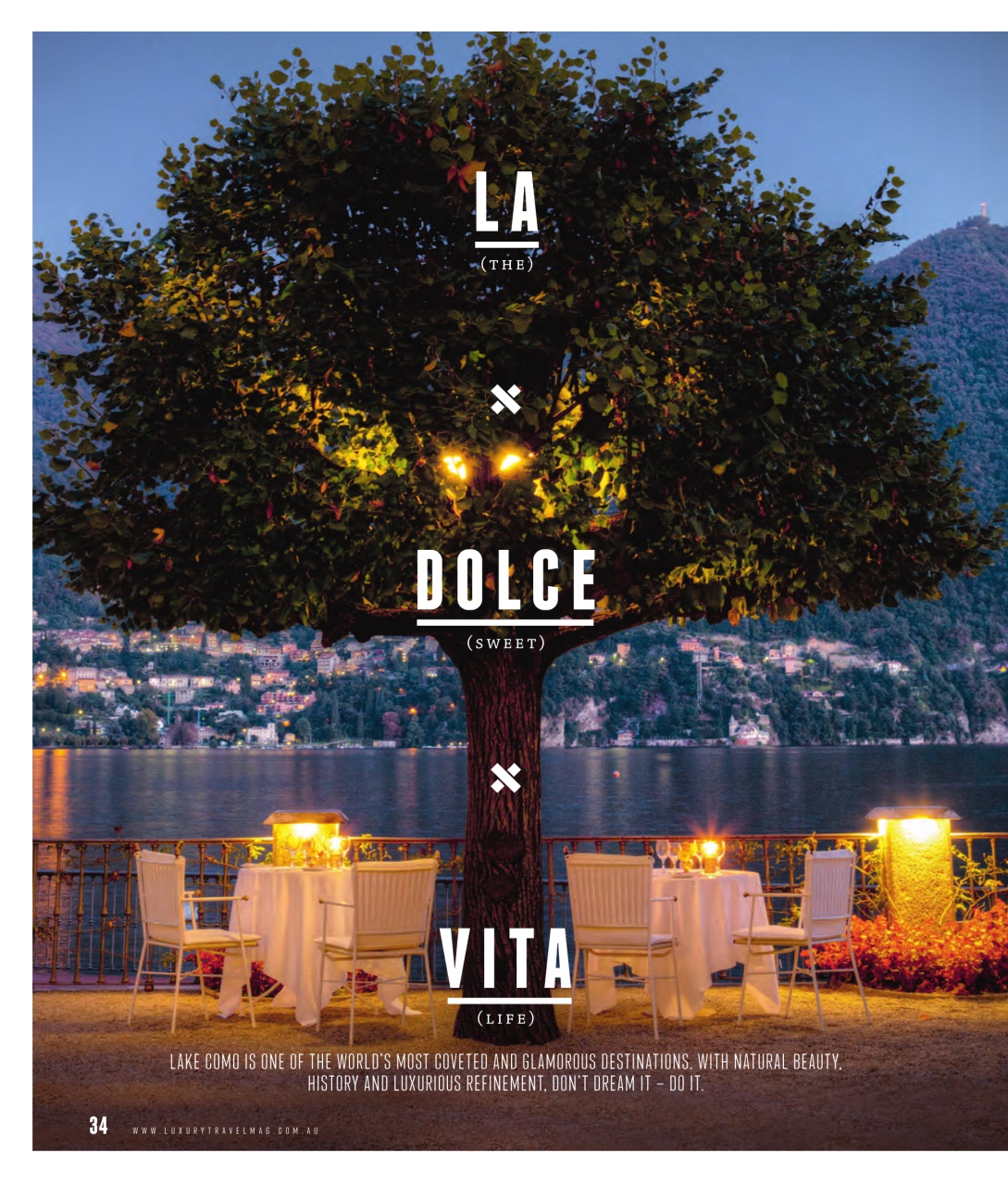 Luxury Travel Preview Pages