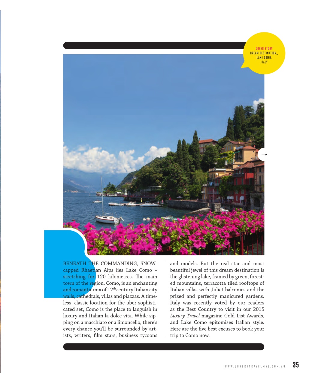 Luxury Travel Preview Pages