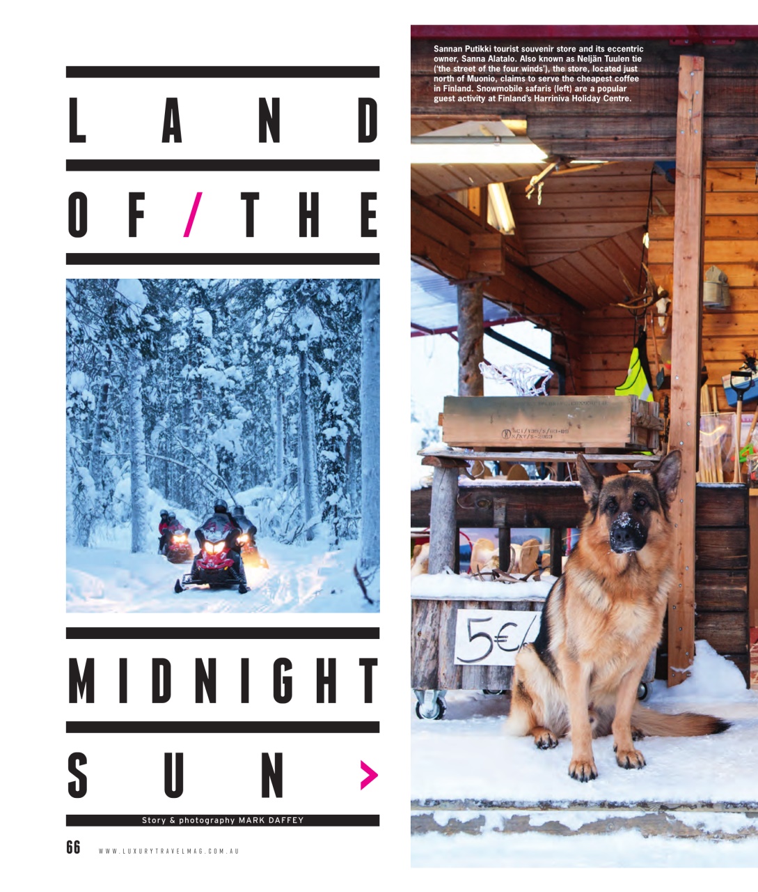 Luxury Travel Preview Pages