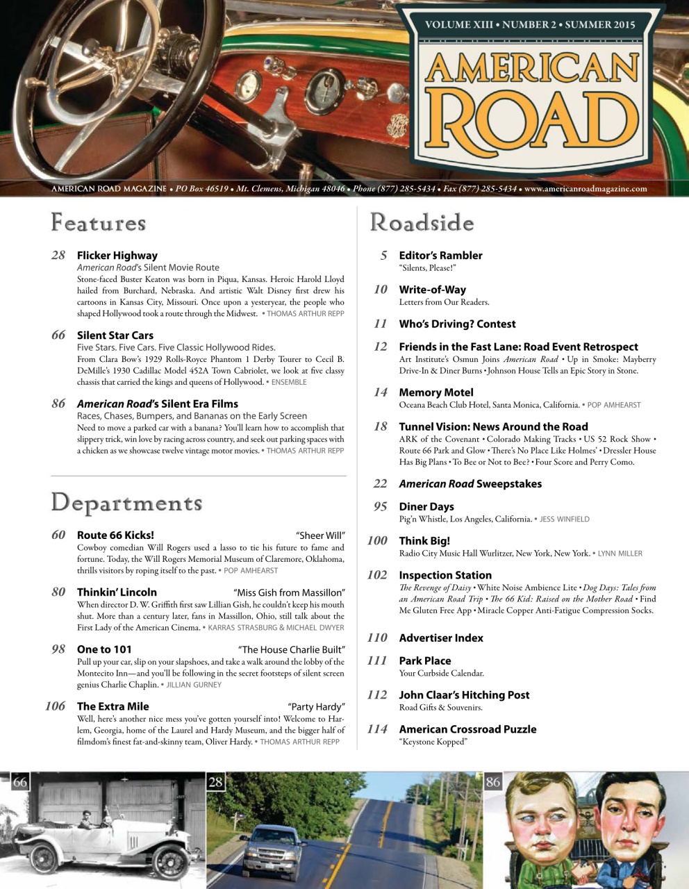 American Road Preview Pages