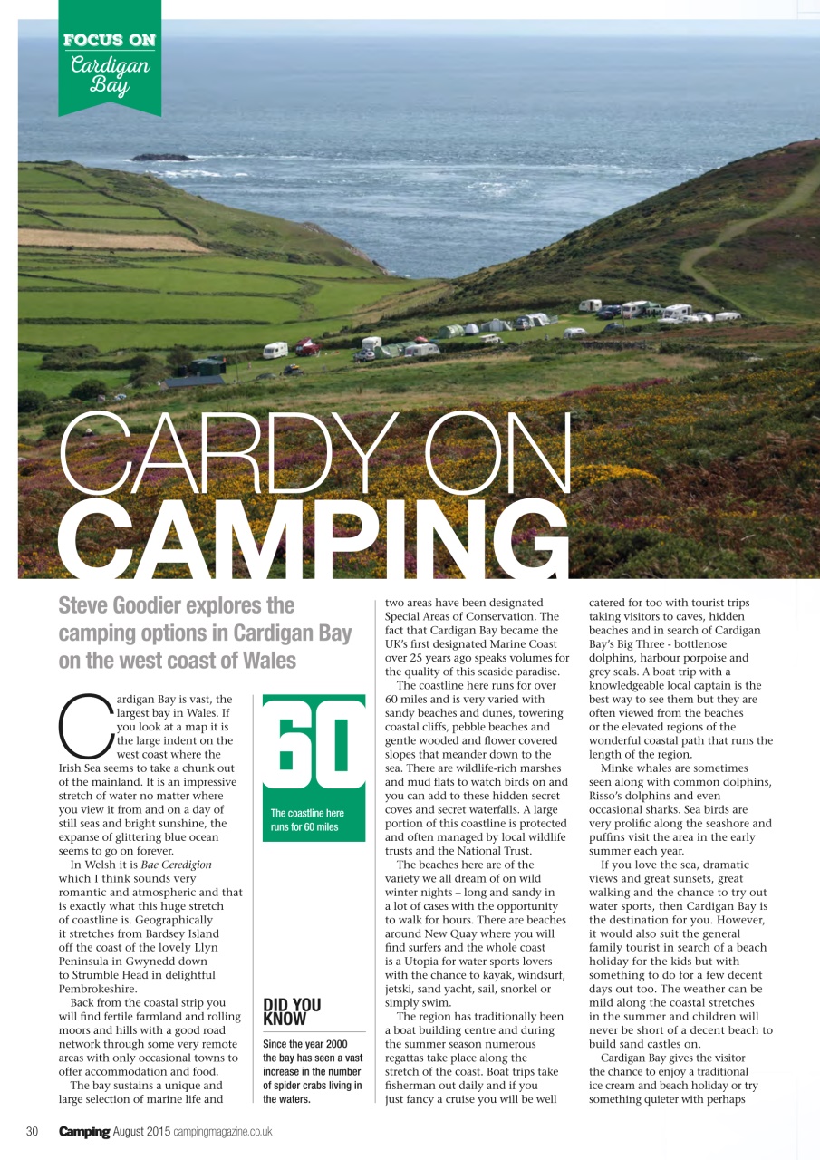Camping Preview Pages