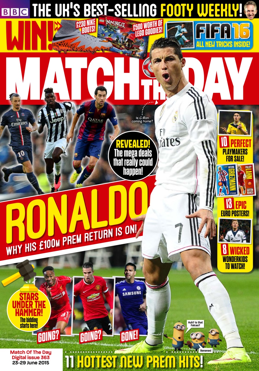 Match of the Day Preview Pages