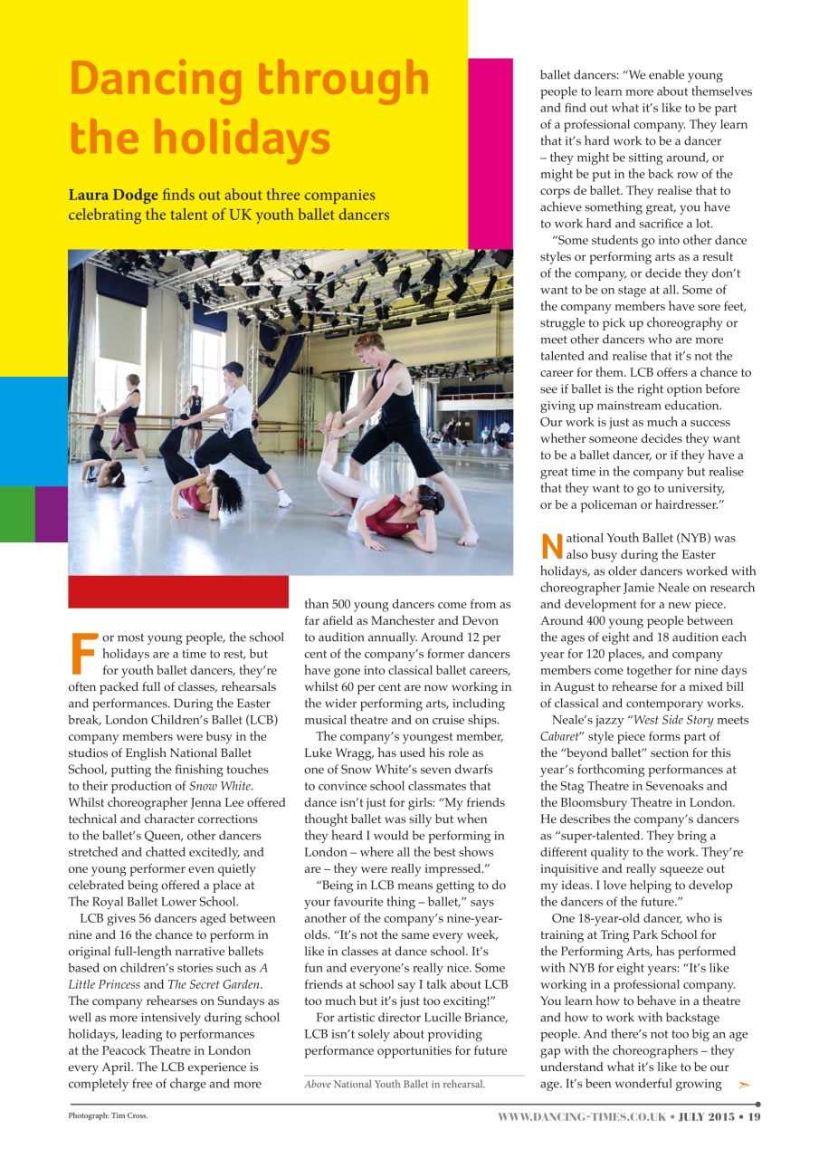 Dancing Times Preview Pages