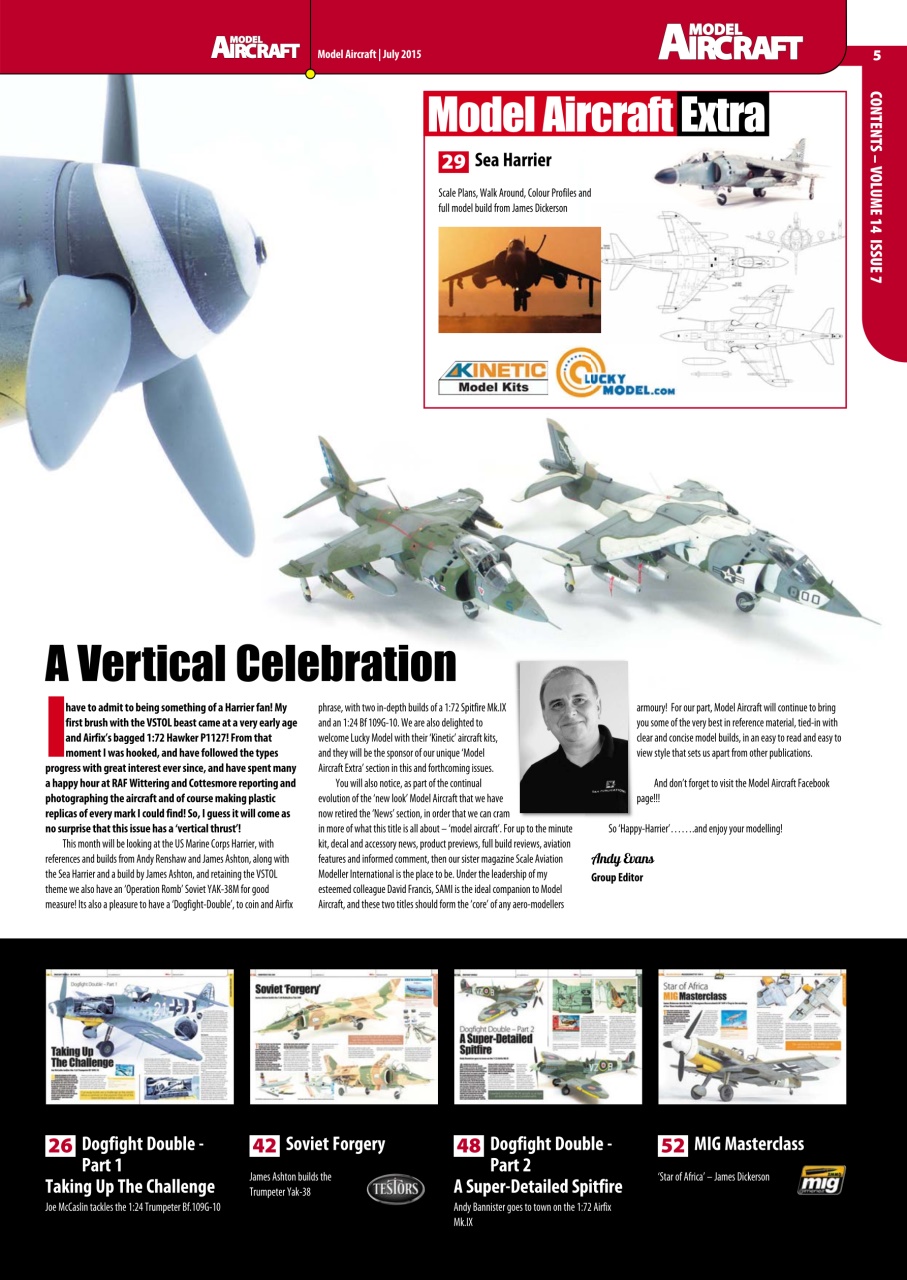Model Aircraft Preview Pages