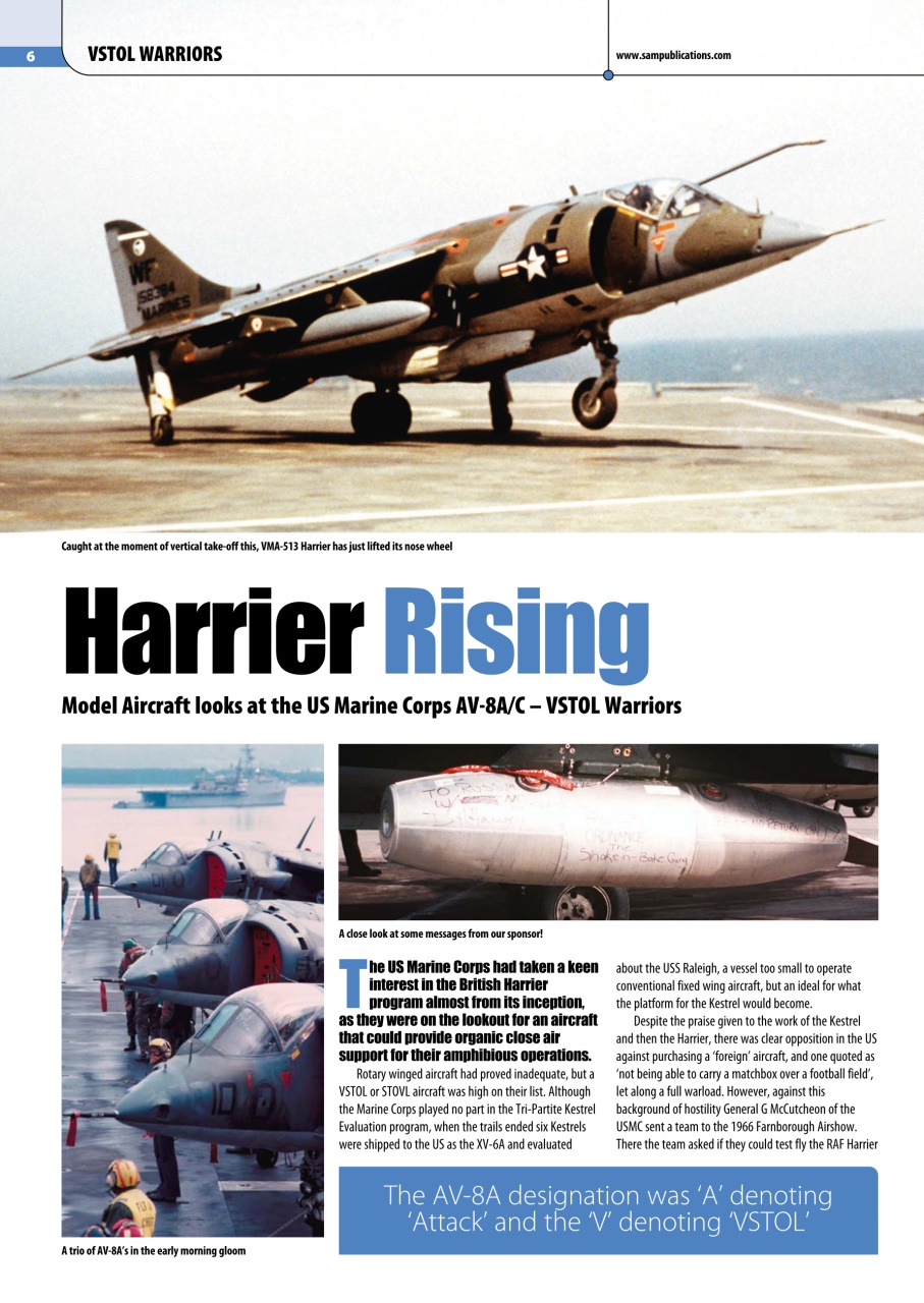 Model Aircraft Preview Pages