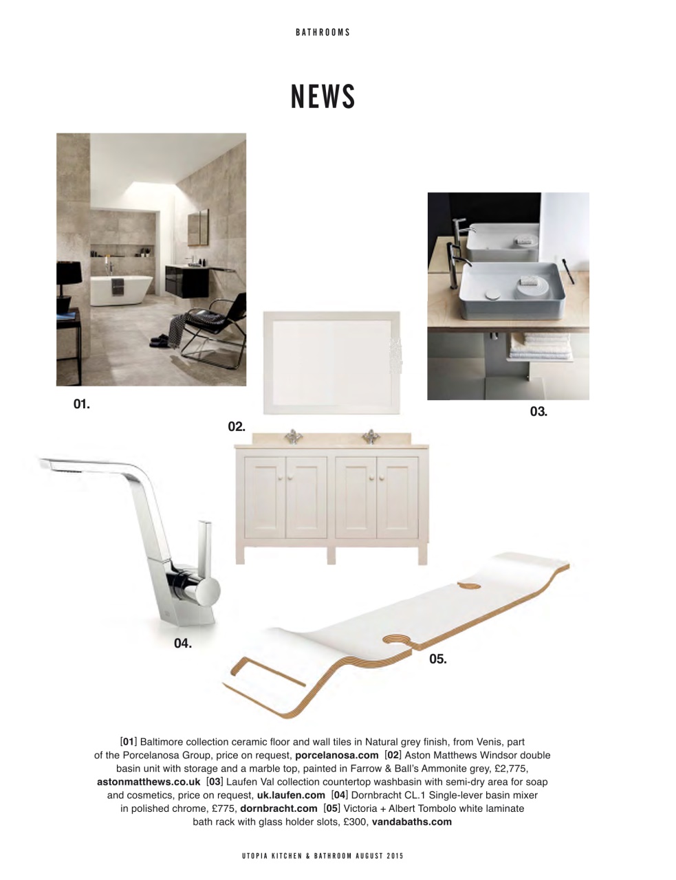 Utopia Kitchen & Bathroom Preview Pages