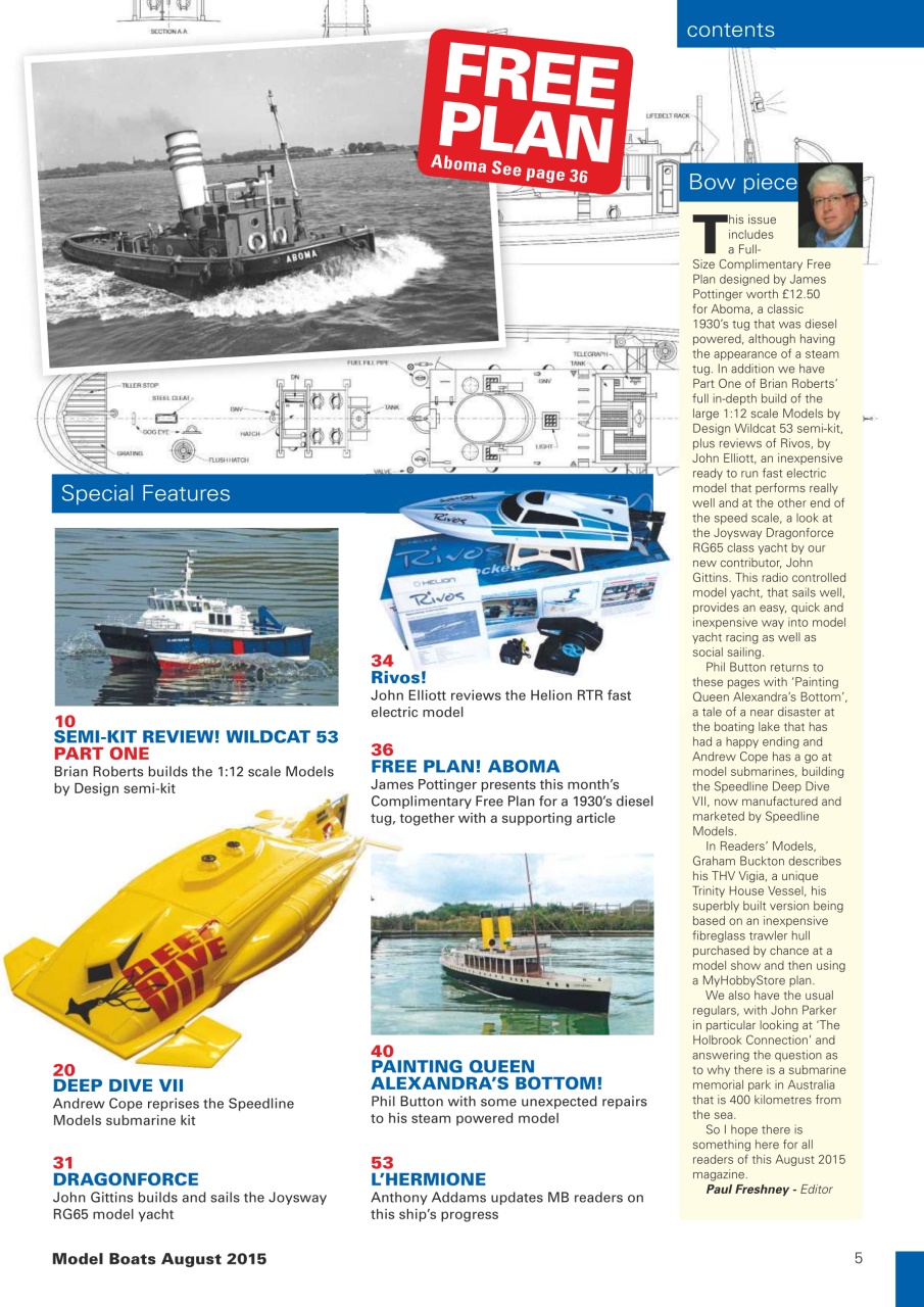 Model Boats Preview Pages