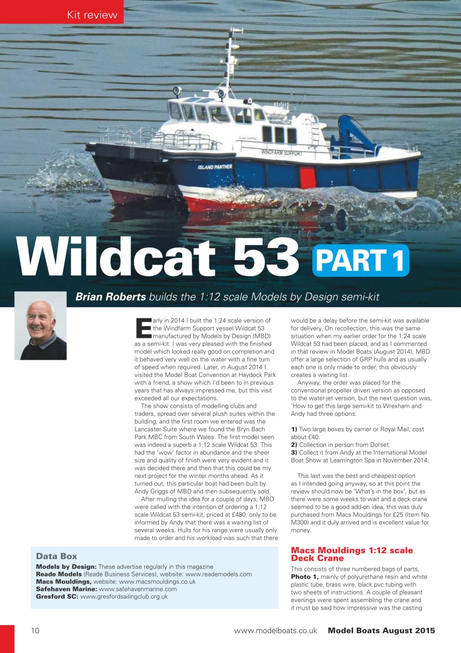 Model Boats Preview Pages