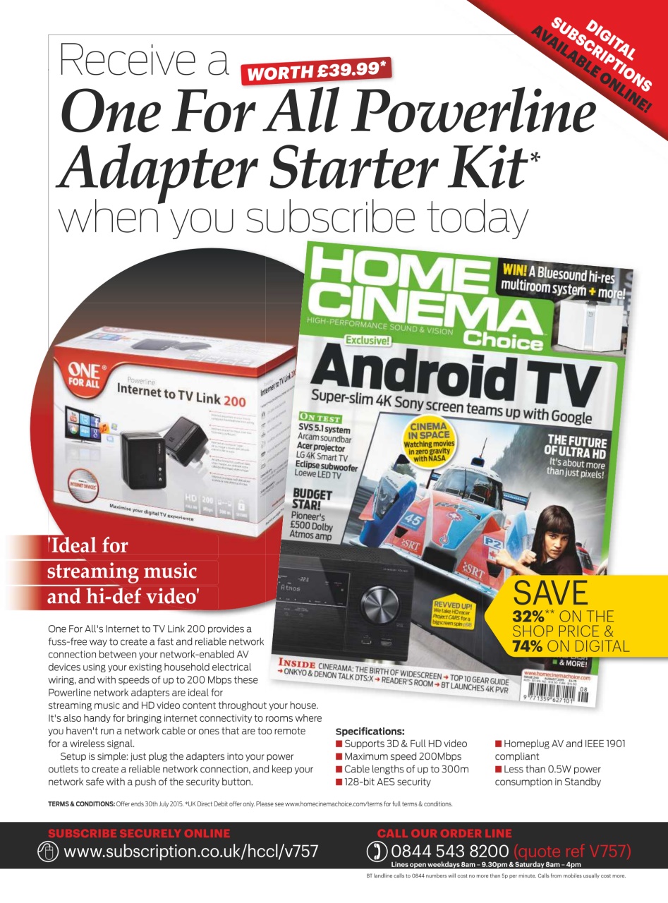Home Cinema Choice Preview Pages