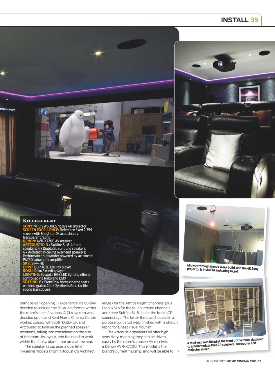Home Cinema Choice Preview Pages