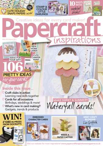Papercraft Inspirations issue August 2015