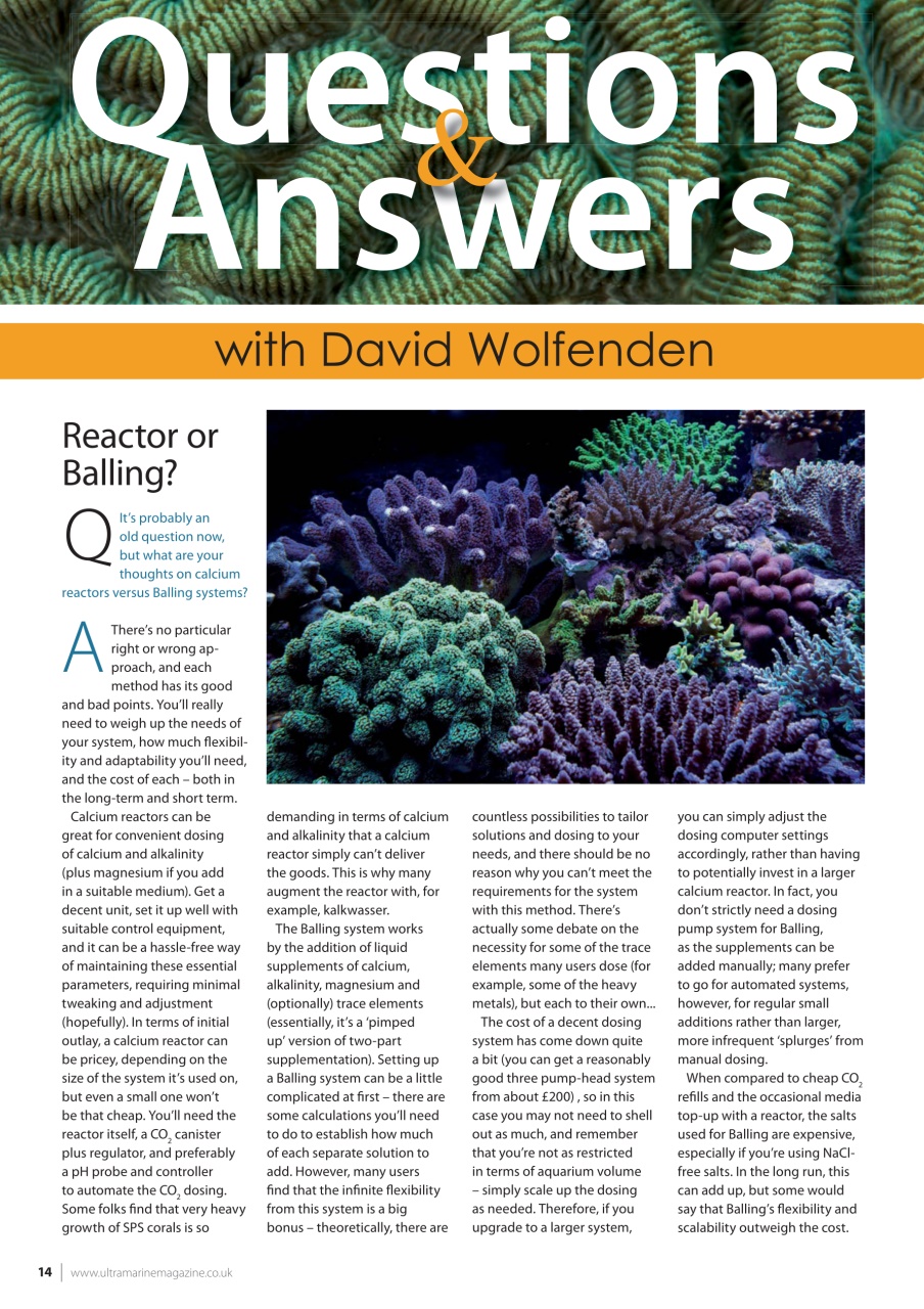 UltraMarine Magazine Preview Pages