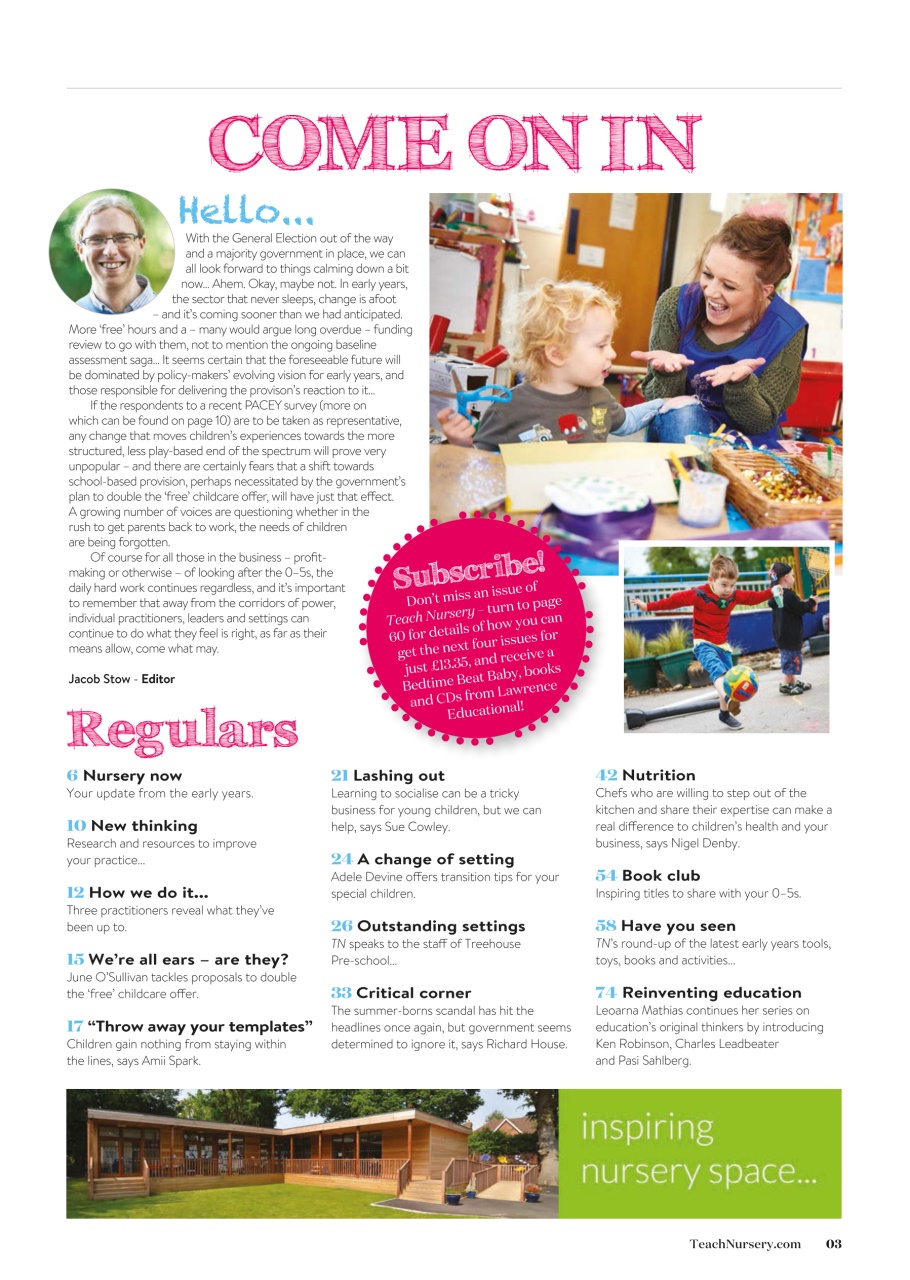 Teach Early Years Preview Pages