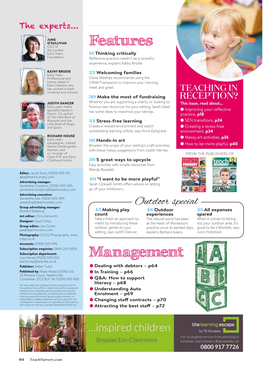 Teach Early Years Preview Pages