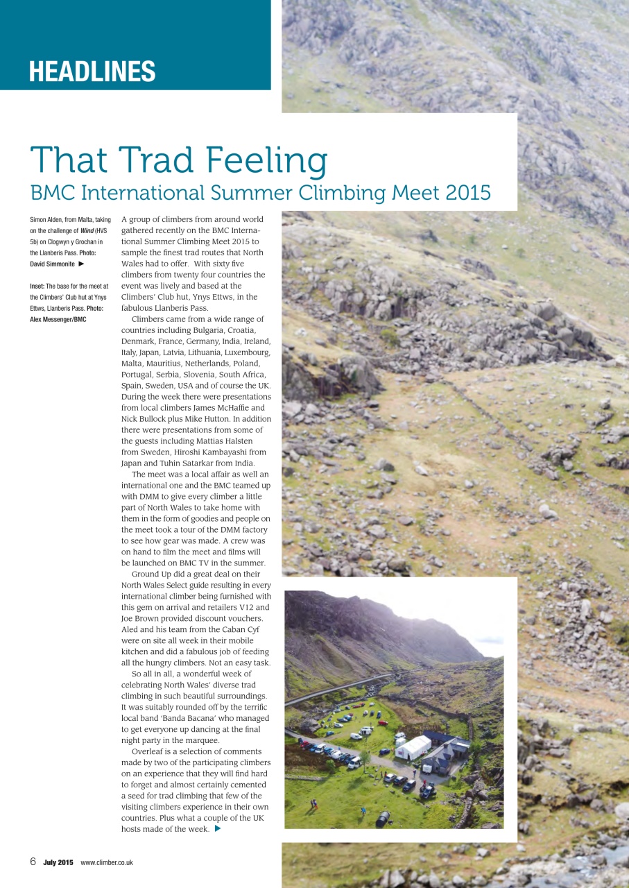 Climber Preview Pages