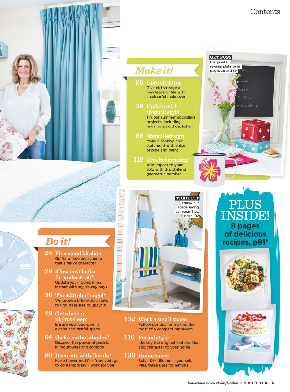 Style at Home Preview Pages