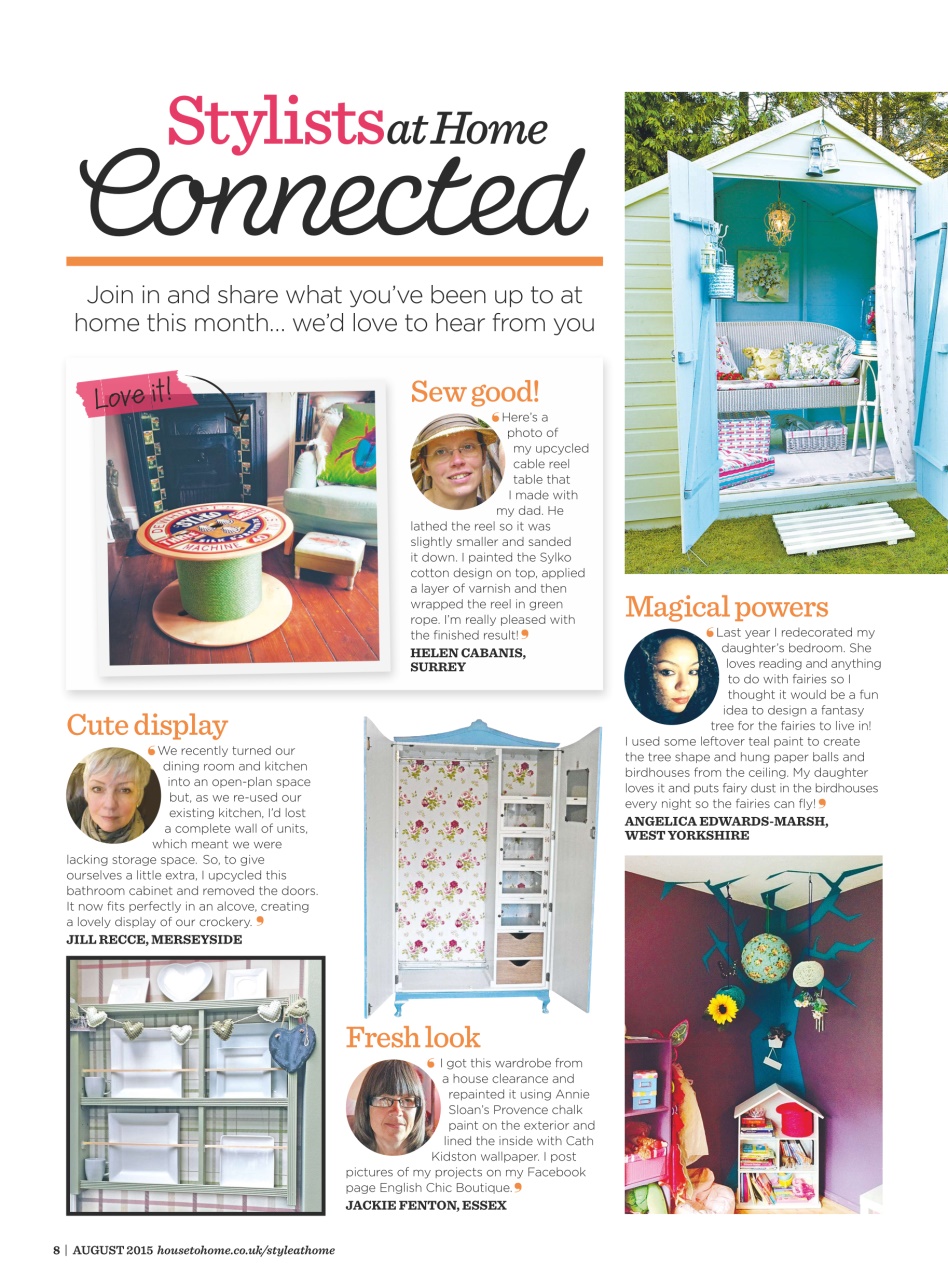 Style at Home Preview Pages