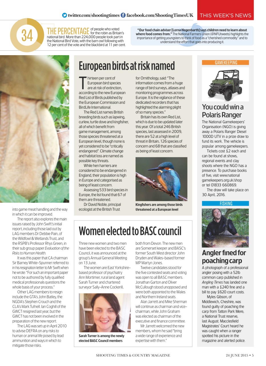 Shooting Times & Country Preview Pages