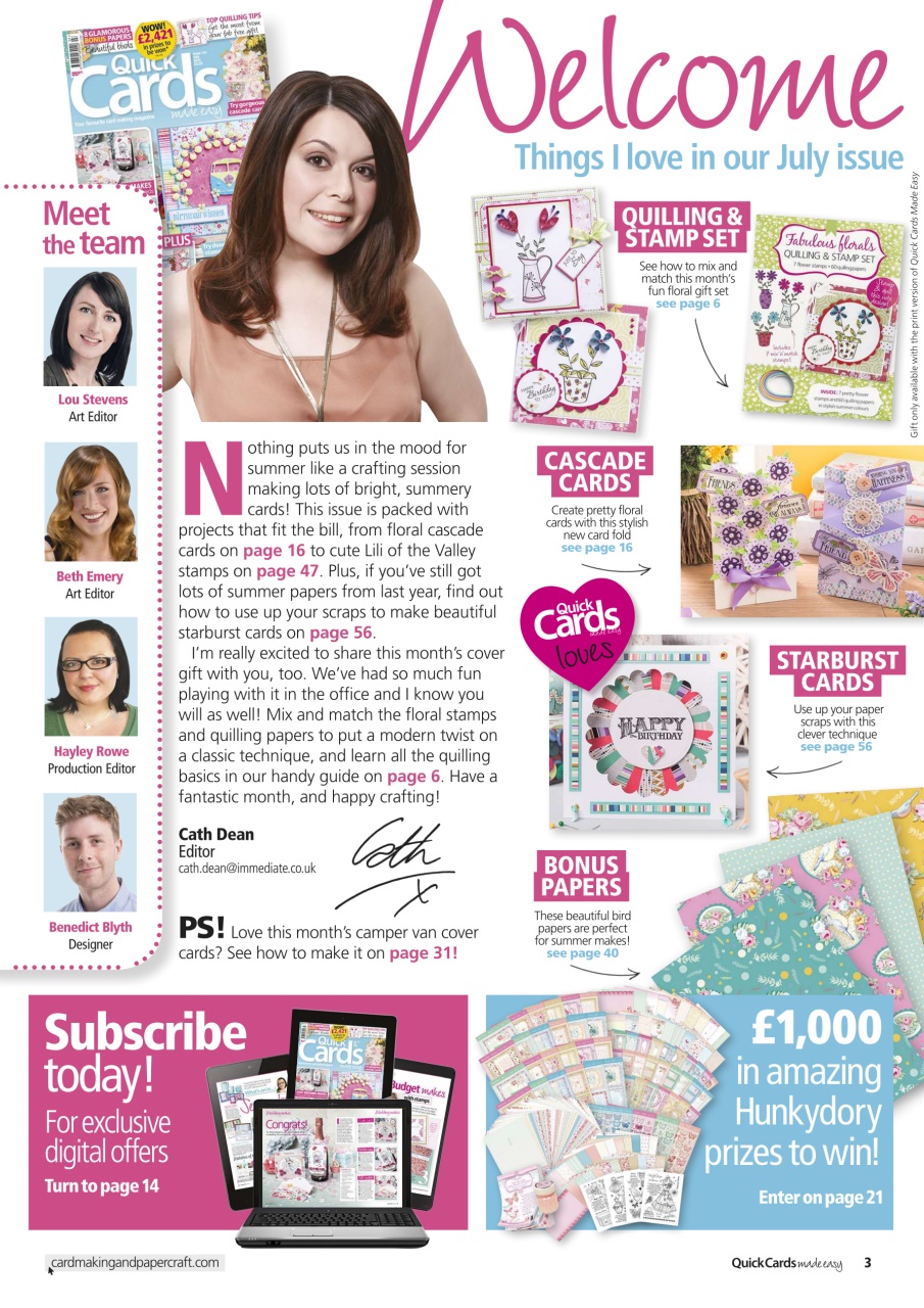 Quick Cards Made Easy Preview Pages