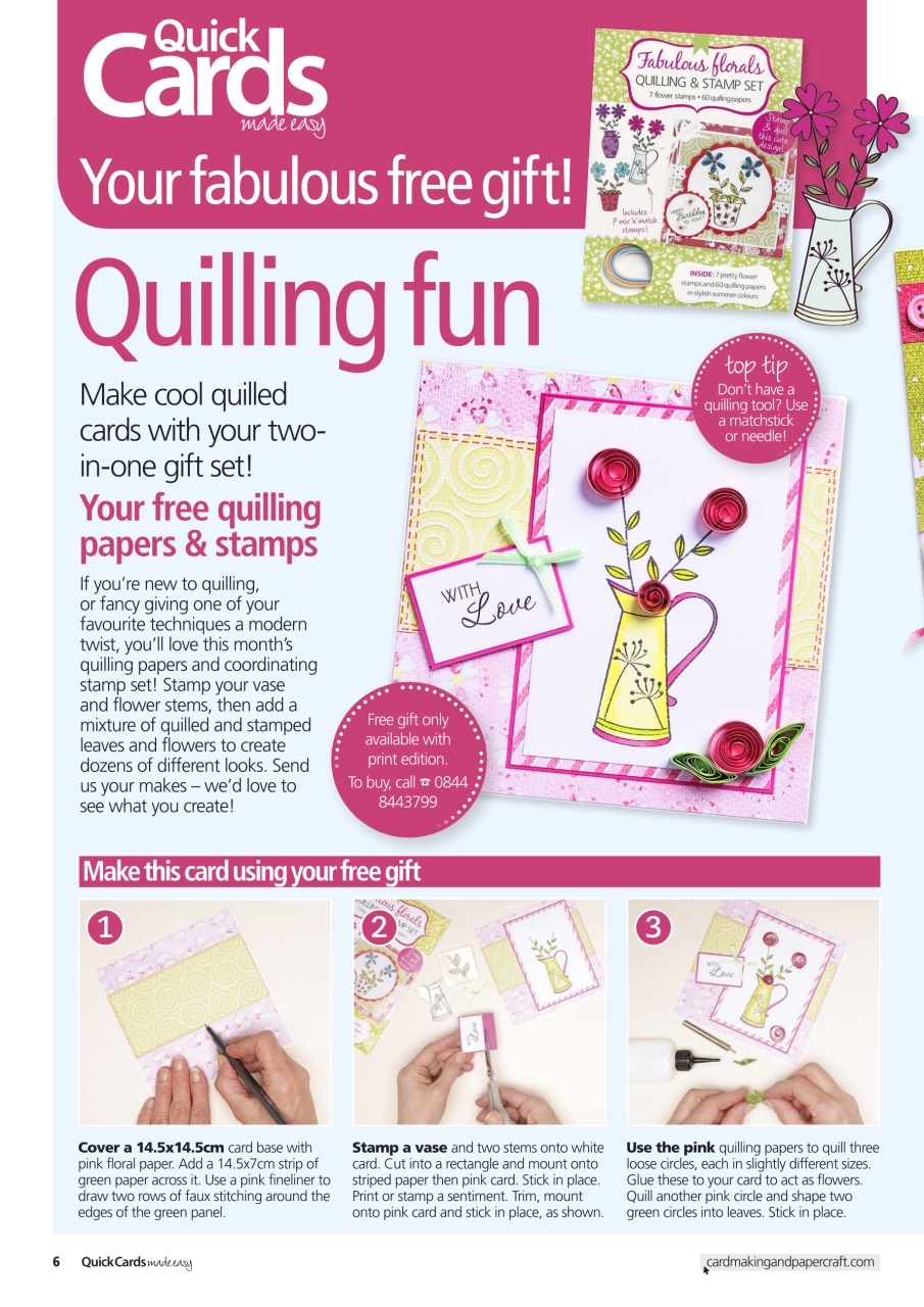 Quick Cards Made Easy Preview Pages