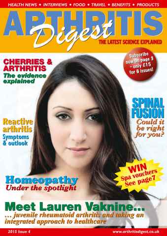 Arthritis Digest issue 2015 Issue 4