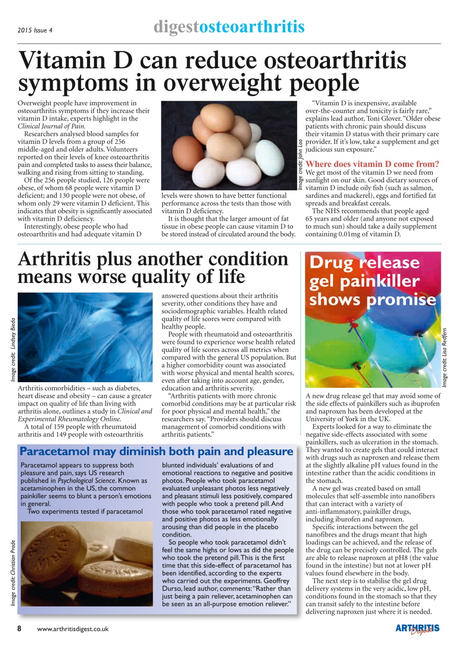 Arthritis Digest Preview Pages