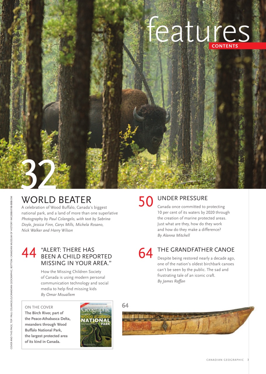 Canadian Geographic Preview Pages
