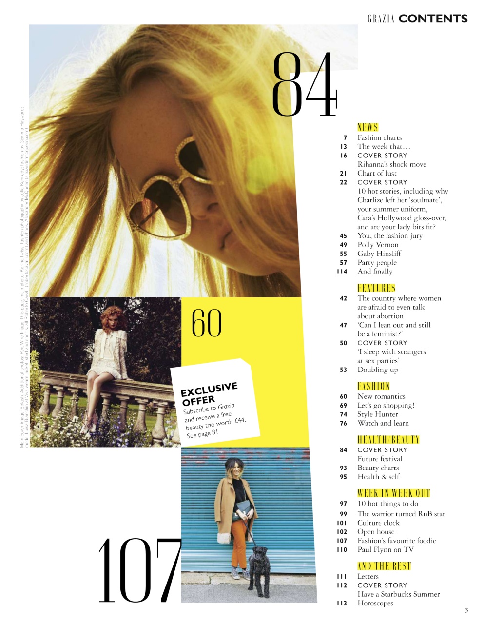 Grazia Preview Pages