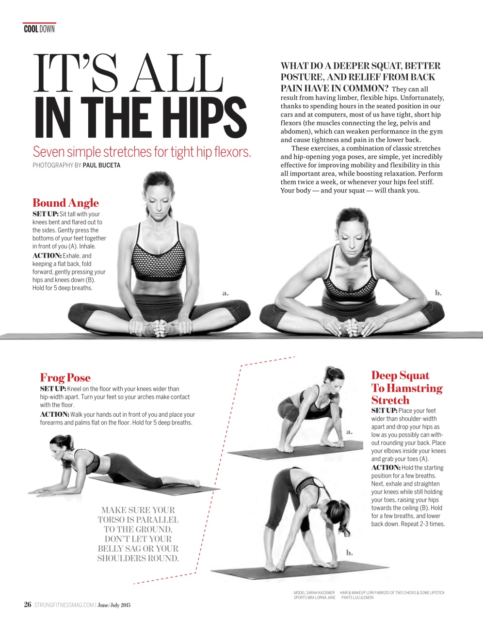 Strong Fitness Preview Pages