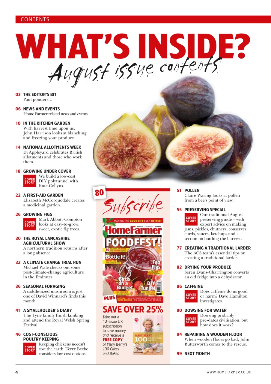 Home Farmer Magazine Preview Pages