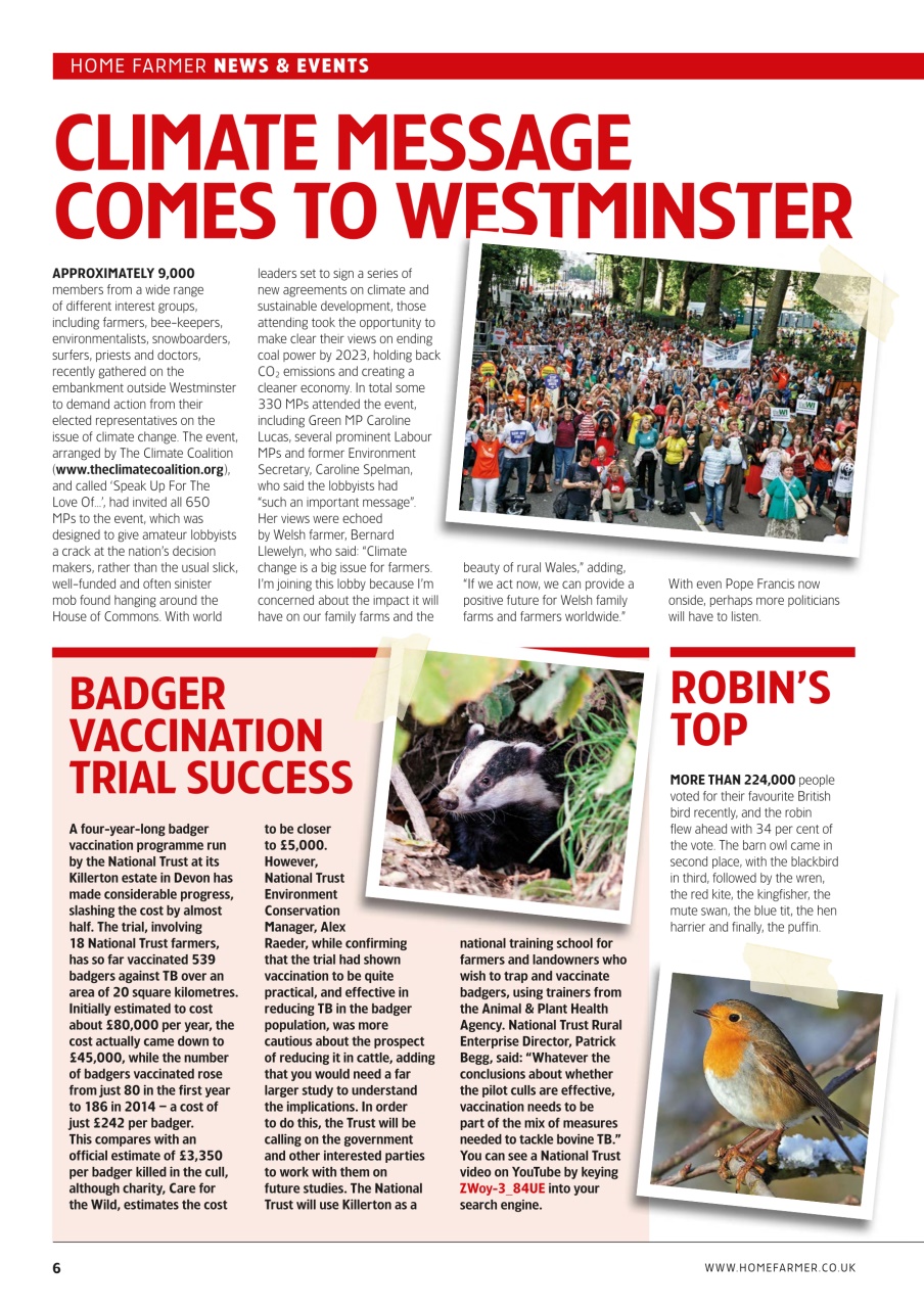 Home Farmer Magazine Preview Pages