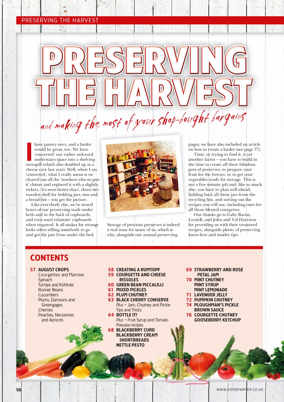 Home Farmer Magazine Preview Pages