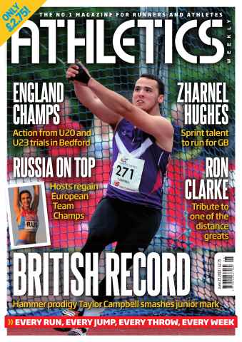 AW – Athletics Weekly Magazine issue 25 June 2015