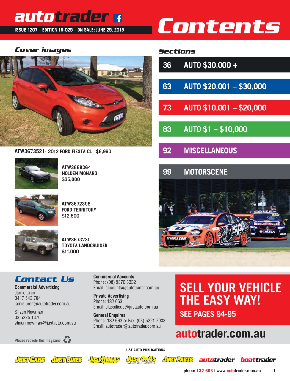 AutoTrader Preview Pages