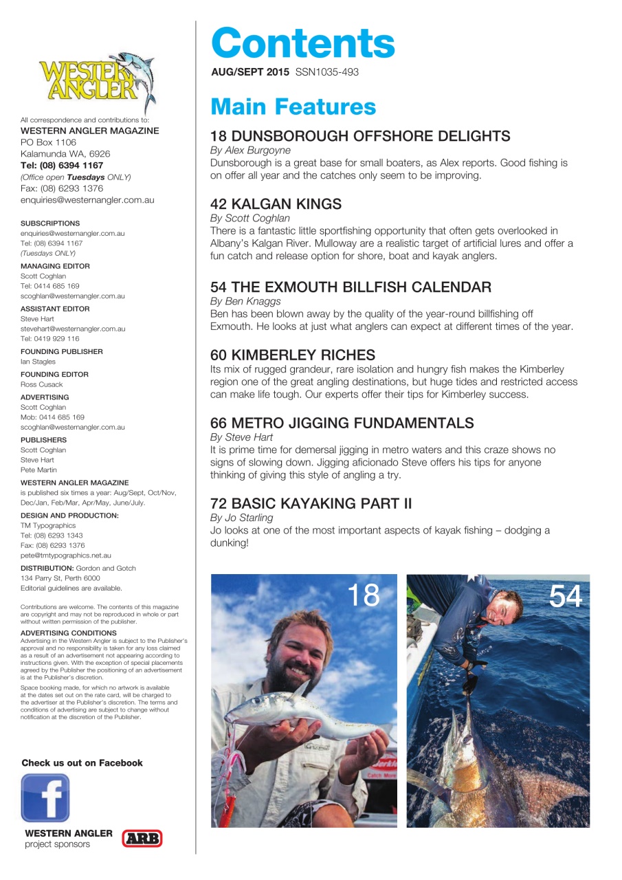 Western Angler Preview Pages