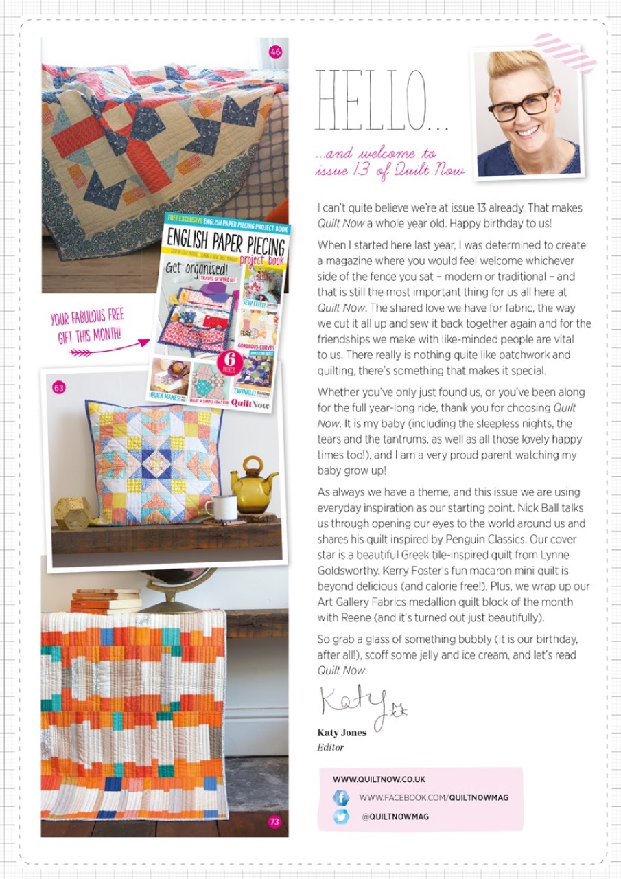 Quilt Now Preview Pages