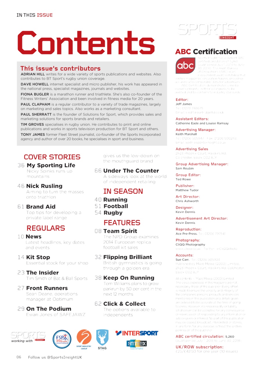 Sports Insight Preview Pages