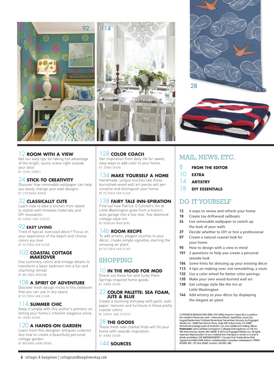 Cottages and Bungalows Preview Pages