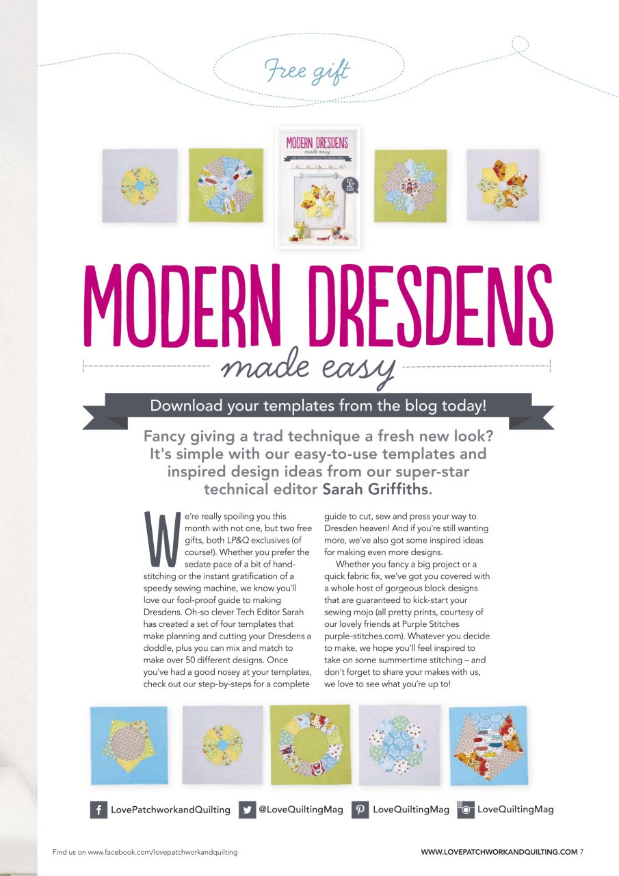 Love Patchwork & Quilting Preview Pages