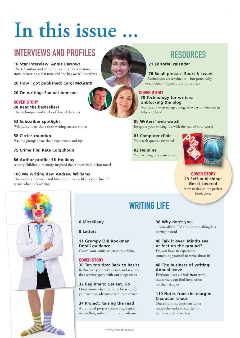 Writing Magazine Preview Pages