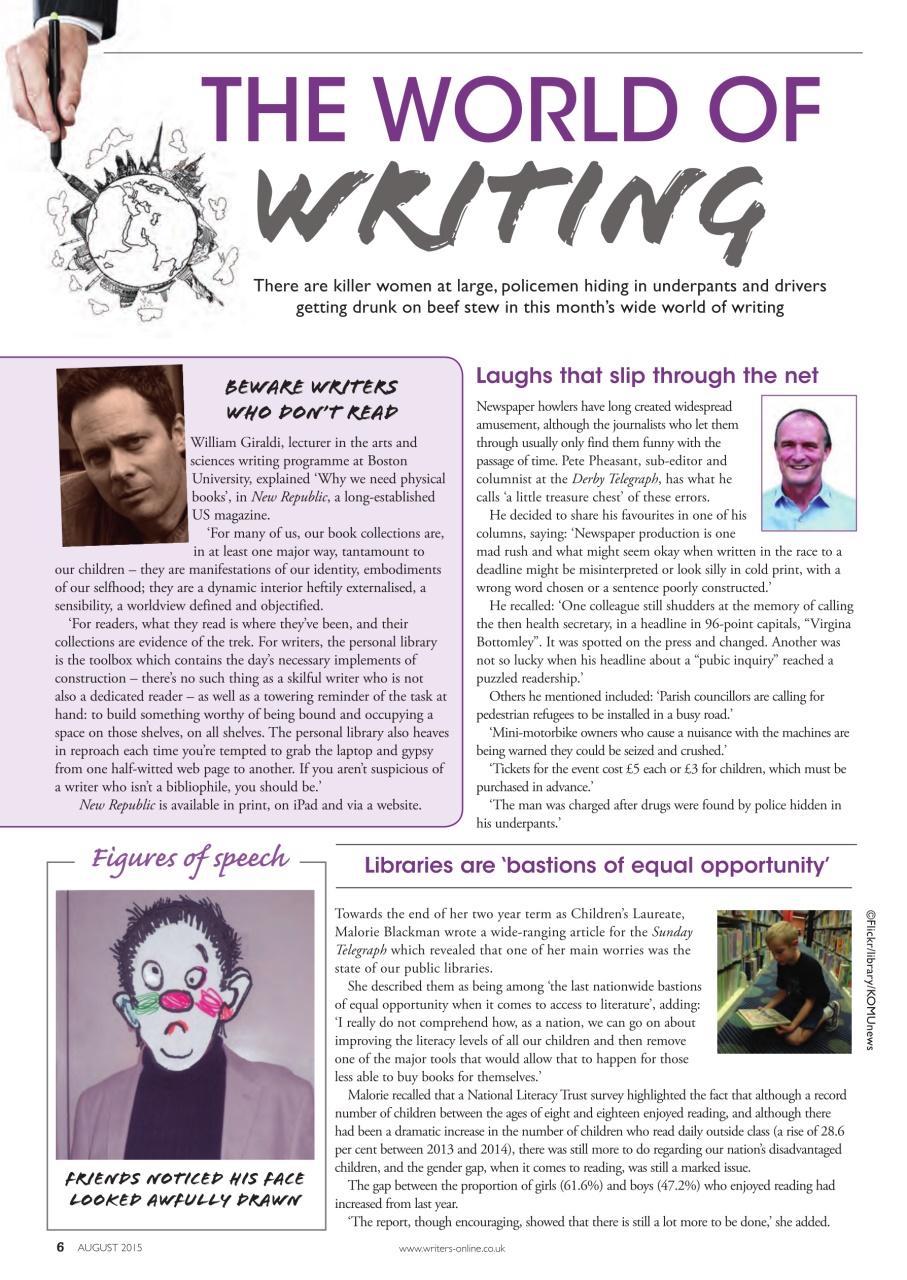 Writing Magazine Preview Pages