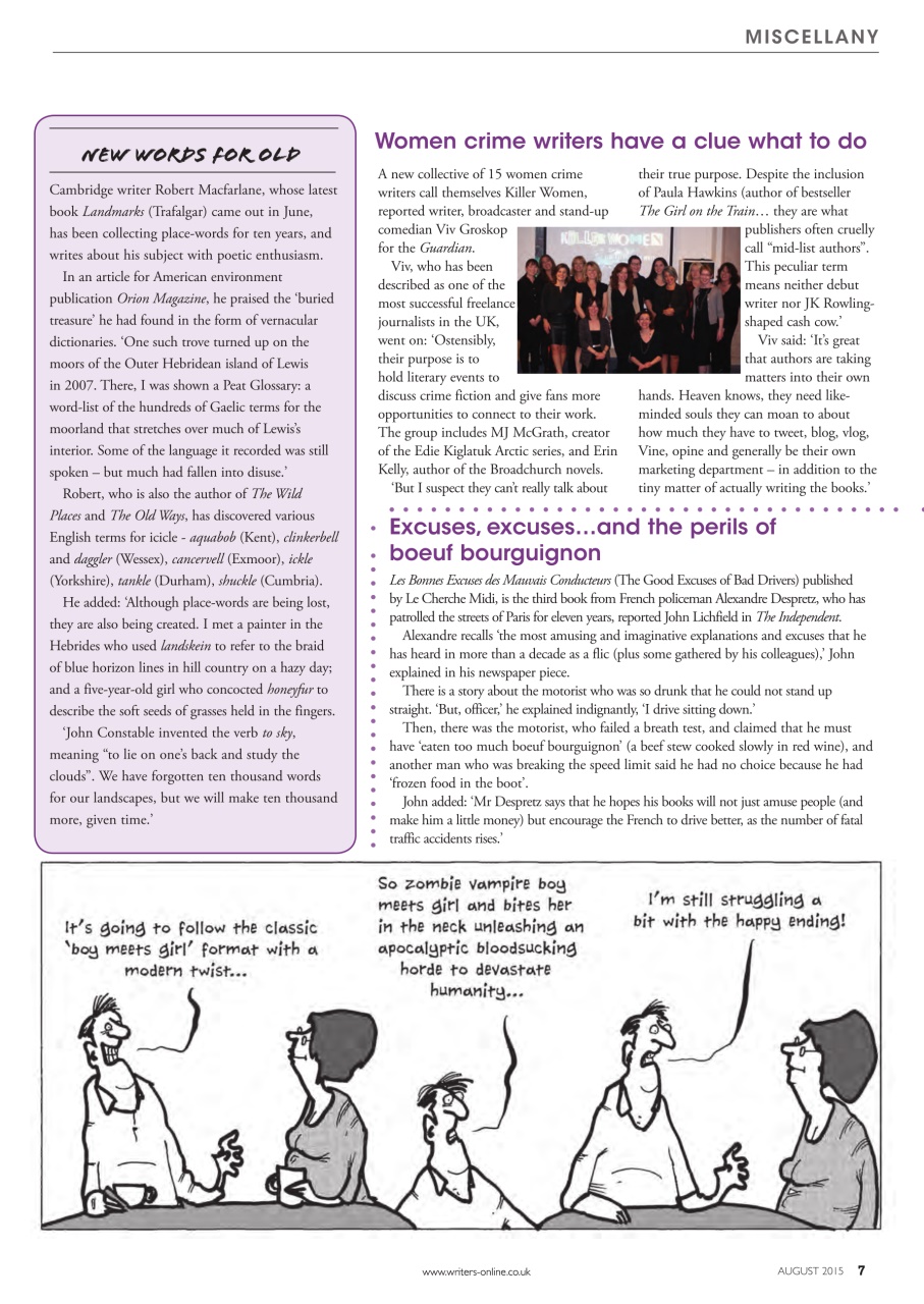 Writing Magazine Preview Pages
