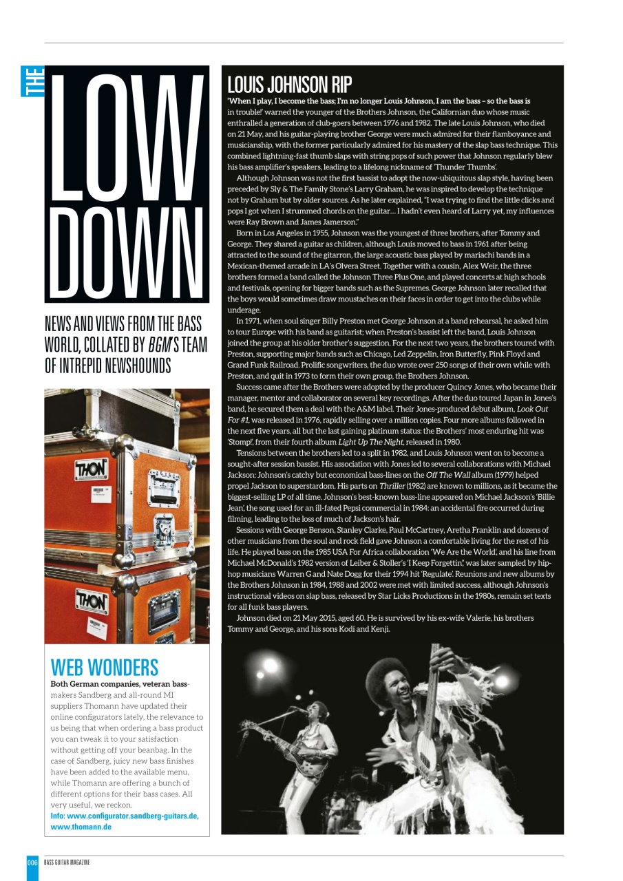 Bass Player UK Preview Pages