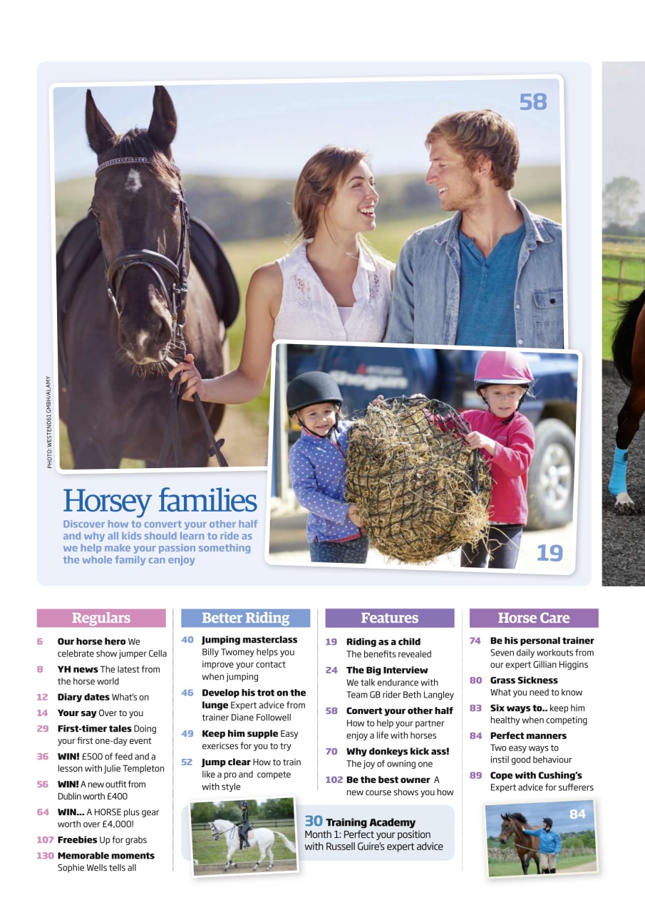 Your Horse Preview Pages